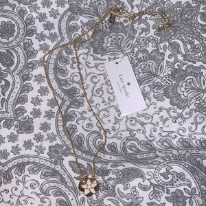Brand new Kate Spade flower necklace